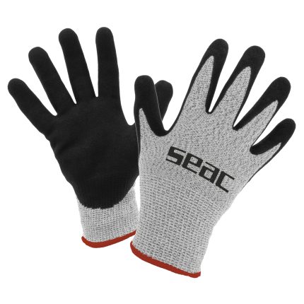 RUKAVICE ROCK GRIP SIVO-ČIERNE