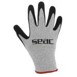 RUKAVICE ROCK GRIP SIVO-ČIERNE – Obrázok 4