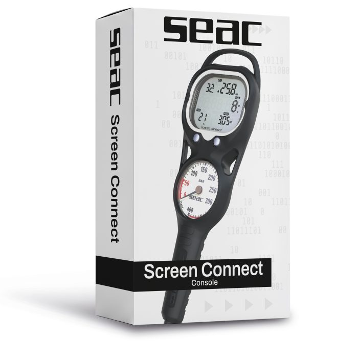 POTÁPAČSKÁ KONZOLA S POČÍTAČOM SCREEN CONNECT + TLAKOMER BAR – Obrázok 2