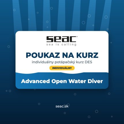 Poukaz na kurz Advanced Open Water Diver – SEAC