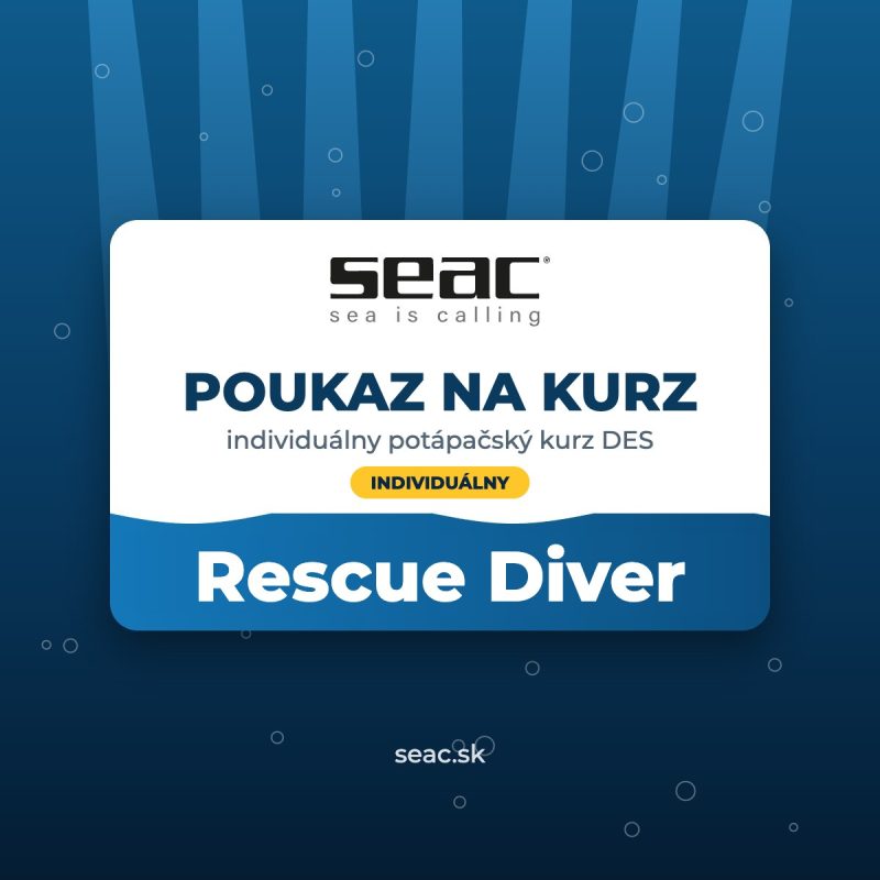 Poukaz na kurz Rescue Diver – SEAC