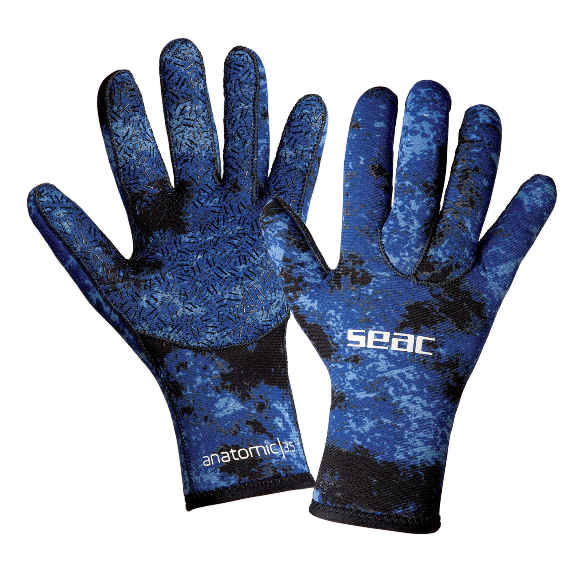 RUKAVICE ANATOMIC CAMO MODRÉ 3,5 – Obrázok 4